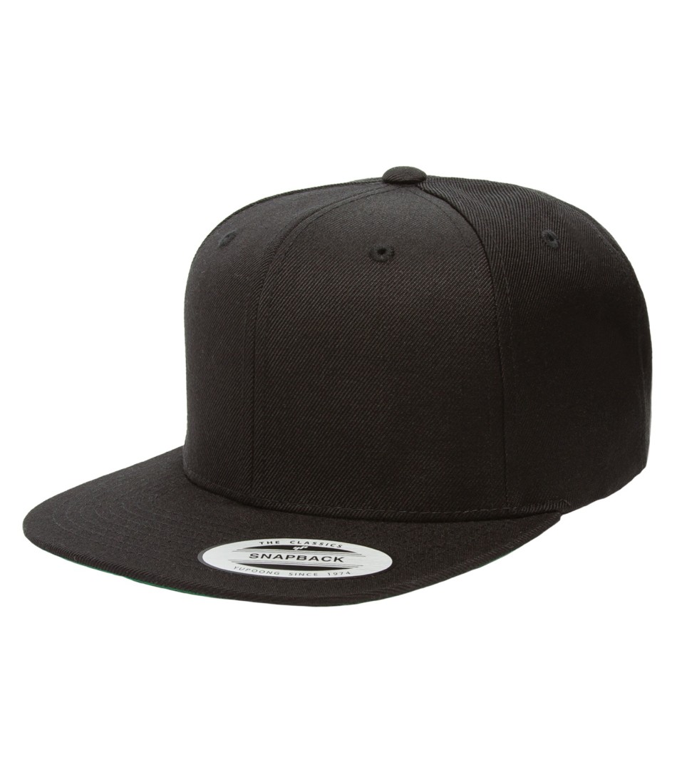 Casquette De Baseball Tiger Woods Frank - Noire - Yupoong - Taille Unique Réglable